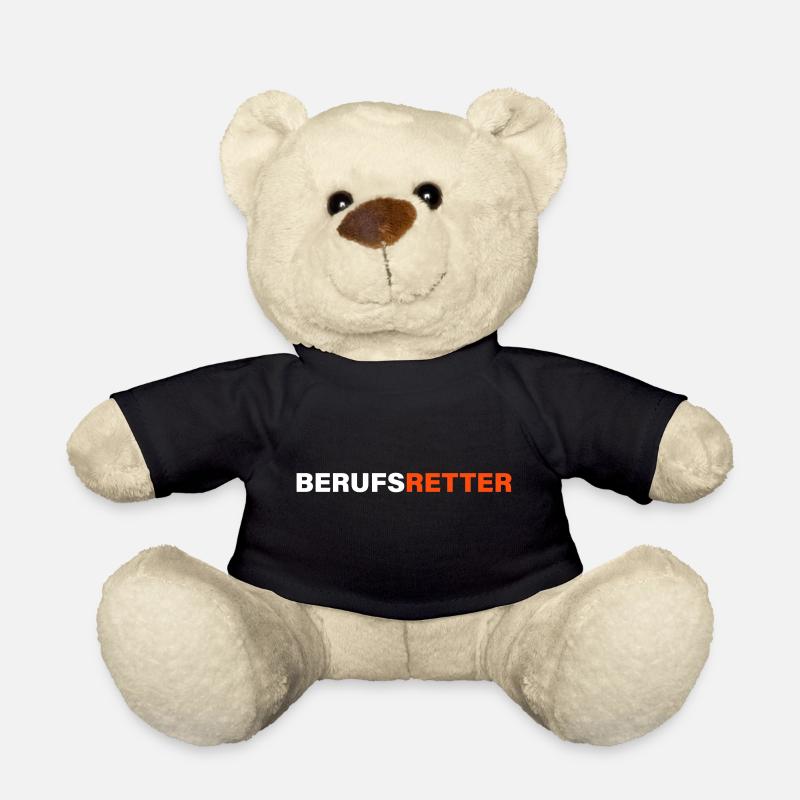 Berufsretter - Teddy - Schwarz