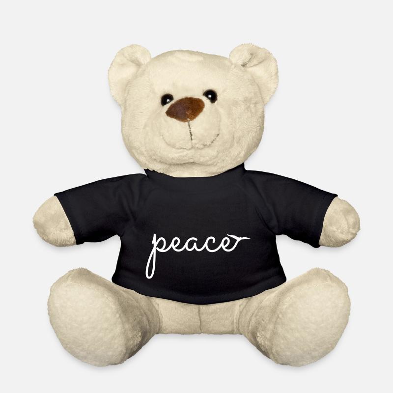 Paix - Nounours - noir
