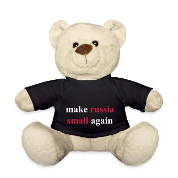 make russia small again - Teddy - Schwarz - Vorne