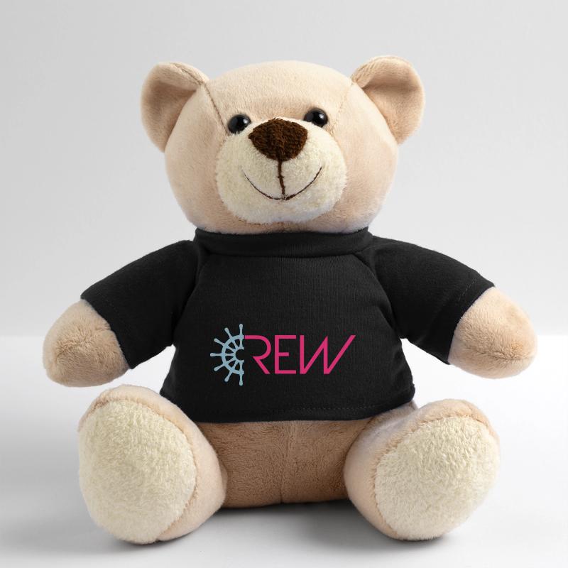 Sailing Crew Sailing Team Ship Steering Wheel Text Logo Teddy Bear
