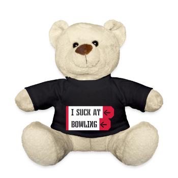 I suck at bowling - Teddy - Schwarz - Vorne