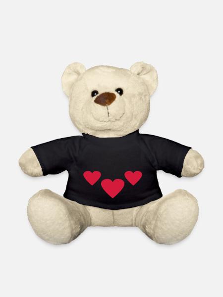 love - Nounours - noir