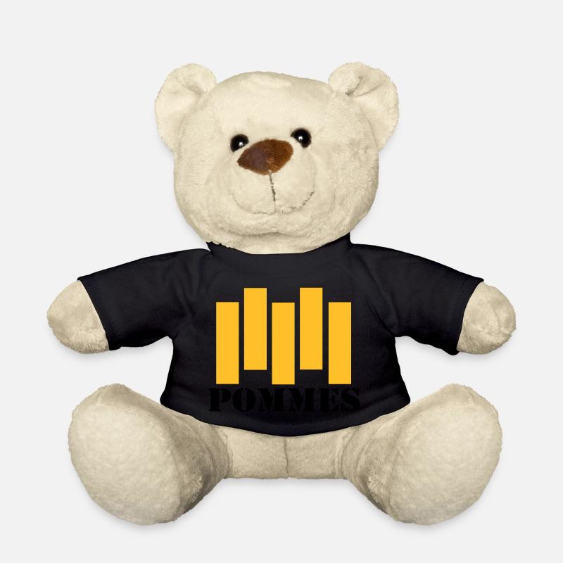 Les frites - Nounours - noir
