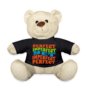 PerfectImperfectVector - Teddy Bear - black - Front