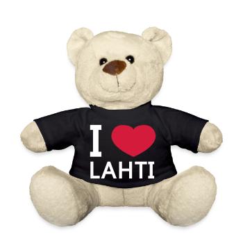 Ich liebe Golf - Teddy - Schwarz - Vorne