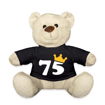 75 Krone 75e anniversaire 75 ans - Nounours - noir - Devant