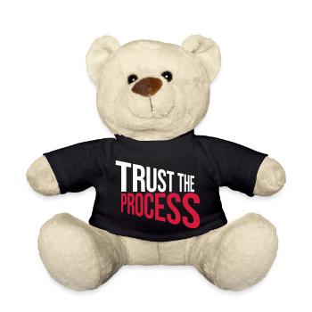 trust the process Zitat - Teddy - Schwarz - Vorne