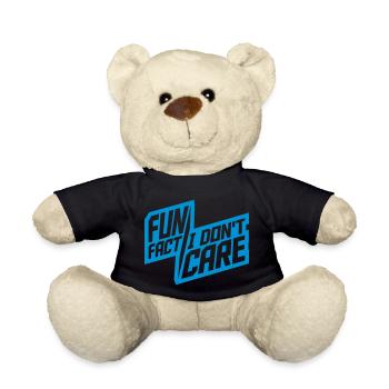 I dont care fact - Teddy - Schwarz - Vorne