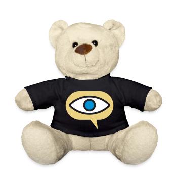 Icon Visuell Sehen Auge - Teddy - Schwarz - Vorne