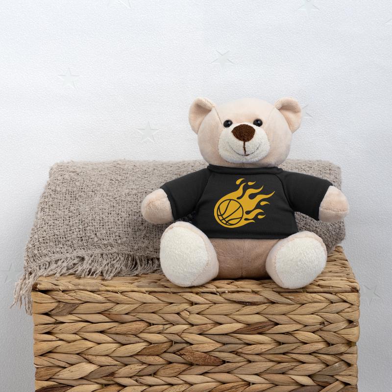 basketball fire Teddy Bear