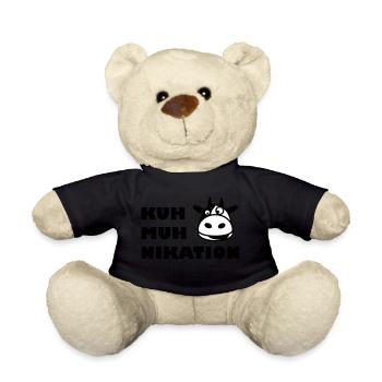 Kommunikation Kuh - Teddy - Schwarz - Vorne
