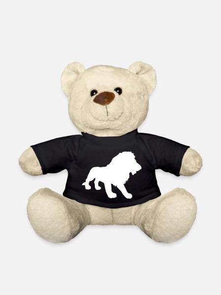 löwe - Teddy - Schwarz