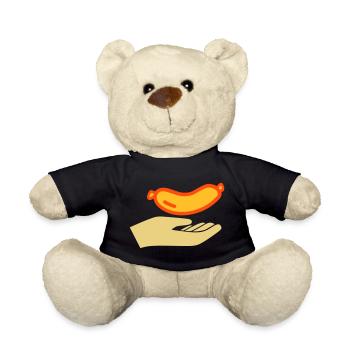 Saucisses à distribuer - Nounours - noir - Devant