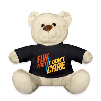 I dont care fact - Teddy - Schwarz - Vorne