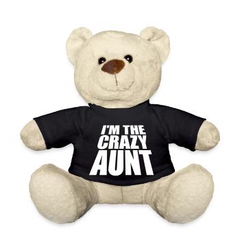 at The Crazy Aunt - Teddy Bear - black - Front