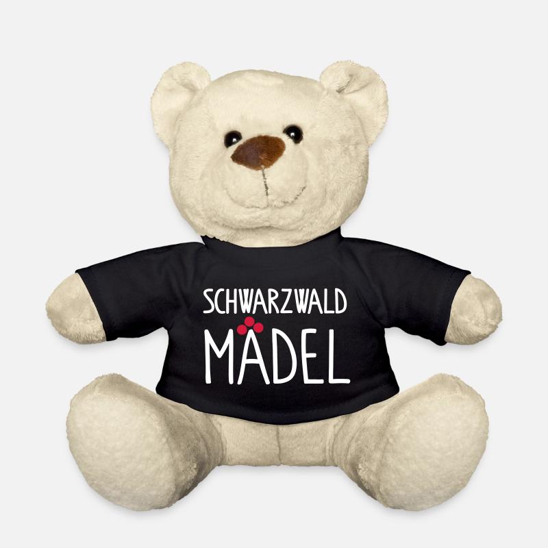 Schwarzwaldmädel - Teddy - Schwarz