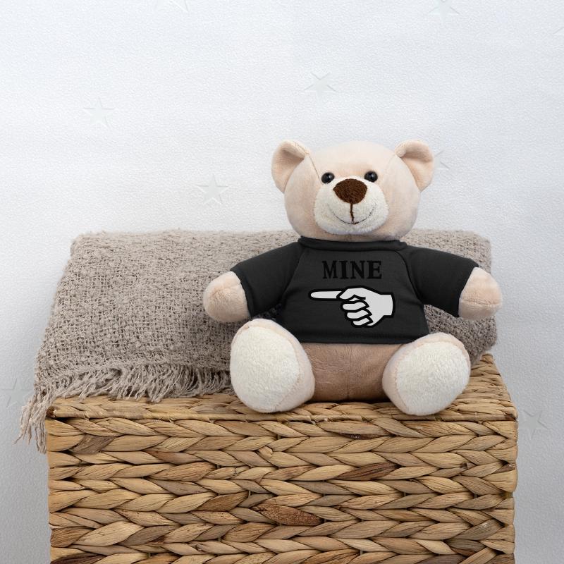 Mine - Hand, Finger pointing Teddy Bear