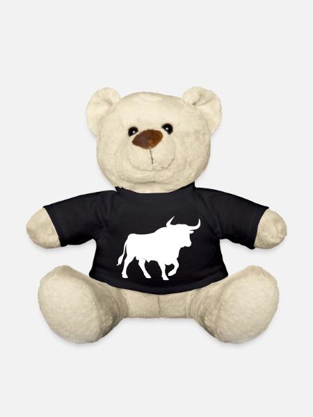 stier - Teddy - Schwarz