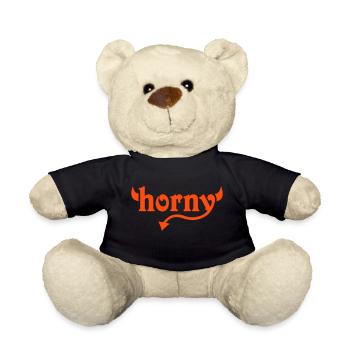 horny (1c) - Teddy - Schwarz - Vorne
