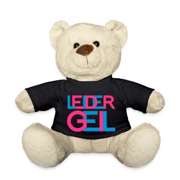 leider geil - Teddy - Schwarz - Vorne