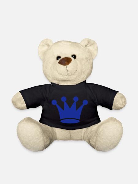 crown - Teddy Bear - black