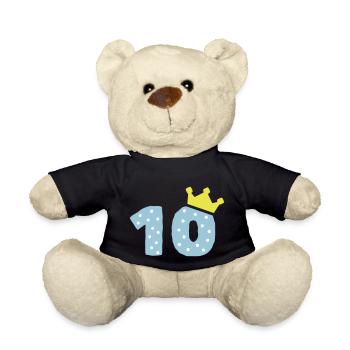 10 Krone 10. Geburtstag 10 Jahre - Teddy - Schwarz - Vorne