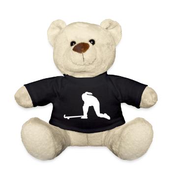 Women's Field Hockey Game - Teddy Bear - black - Front