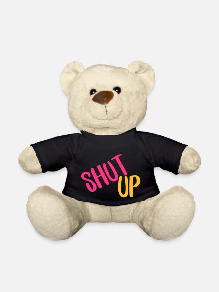 shut up - Teddy - Schwarz