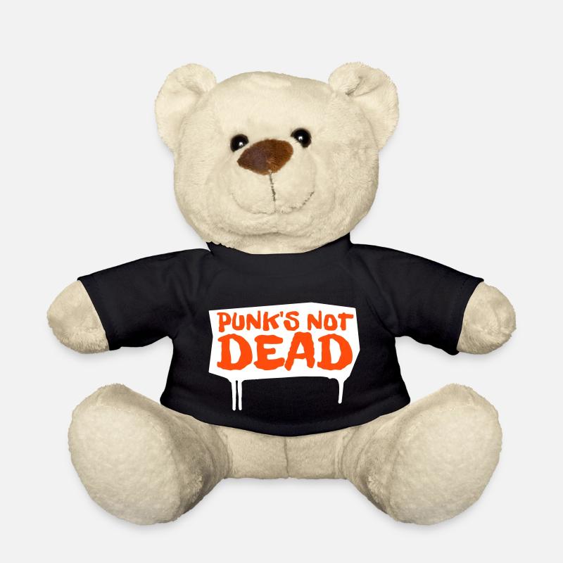 Les punks ne sont pas morts | édition rouge - Nounours - noir
