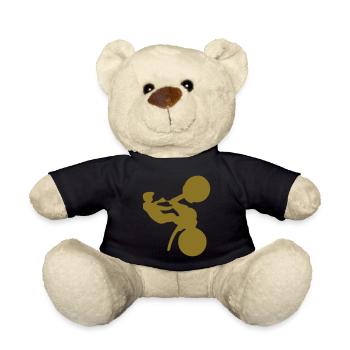 sport trial moto - Nounours - noir - Devant