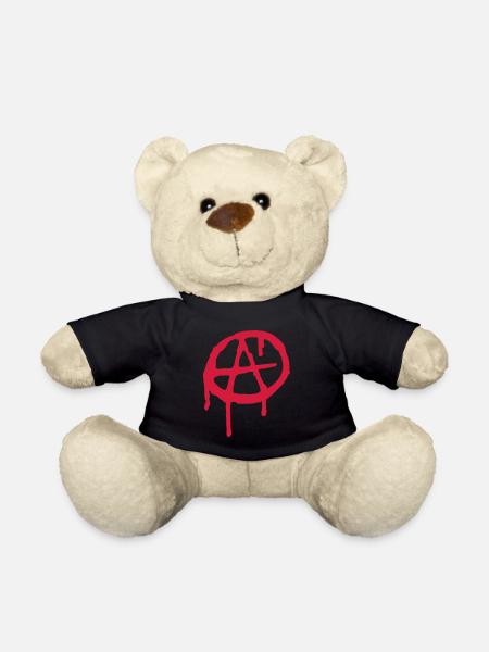 Anarchy A - Teddy - Schwarz