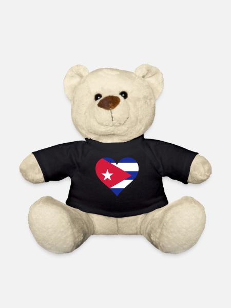 Ein Herz für Kuba - Teddy - Schwarz