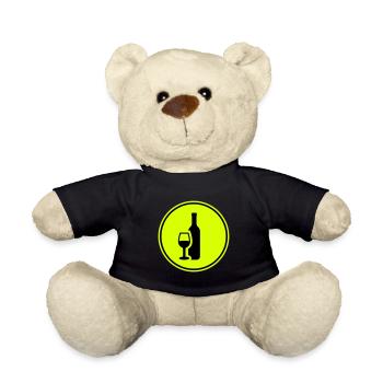 Wein Icon - Teddy - Schwarz - Vorne