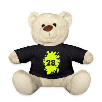 Blobs 28 - Teddy Bear - black - Front