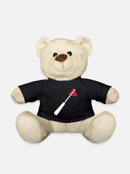 Reflexhammer Kniehammer Medizin Geschenk - Teddy - Schwarz