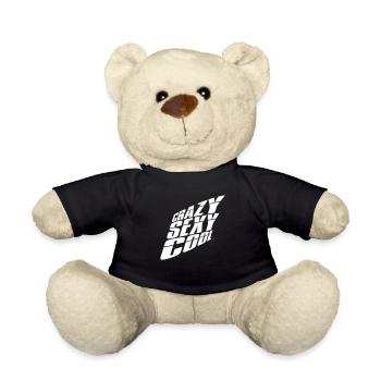 crazy sexy cool design - Teddy Bear - black - Front