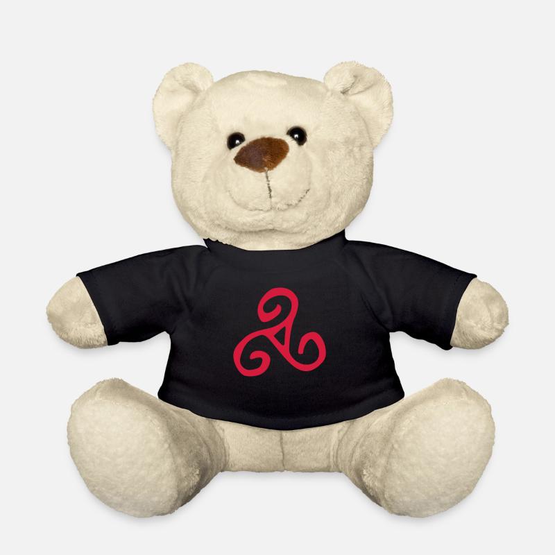pétroglyphes triskele - Nounours - noir