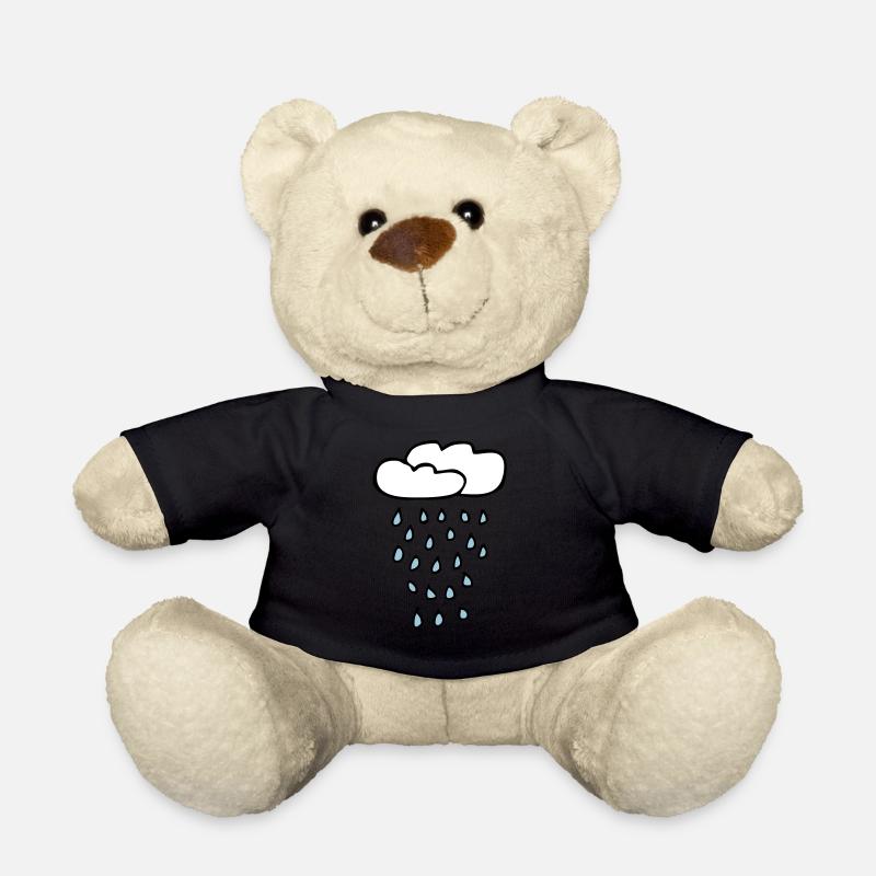 Wolke Regen - Teddy - Schwarz