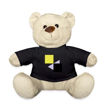 Résumé des carrés - Nounours - noir - Devant