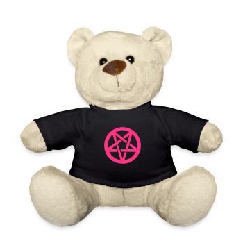 Pentagramm - Teddy - Schwarz - Vorne
