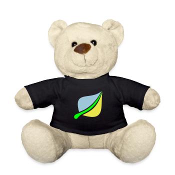Leaf Ecological Symbol Leaves Tree Leaf Green - Teddy Bear - black - Front