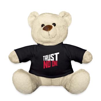 trust no one Zitat - Teddy - Schwarz - Vorne