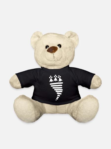 Bretagne Breizh drapeau - Nounours - noir