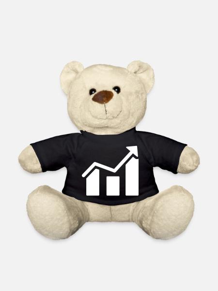 marché boursier - Nounours - noir