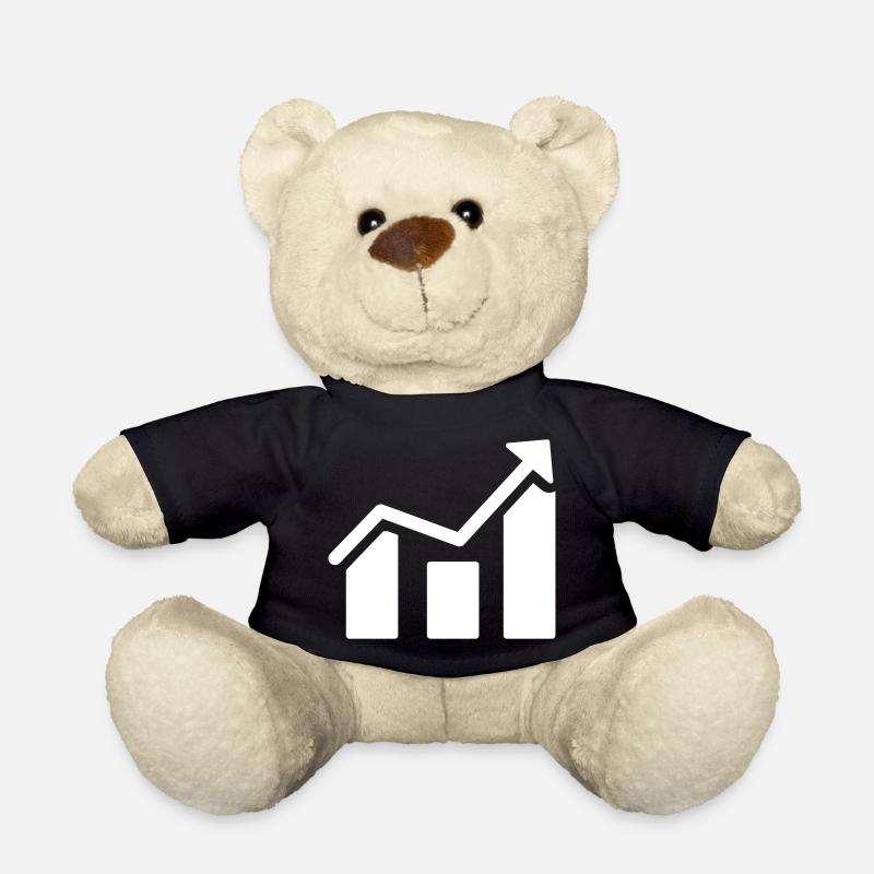 marché boursier - Nounours - noir