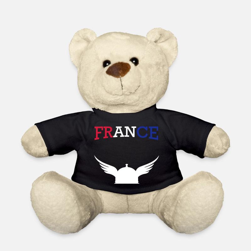 France casque gaulois - Nounours - noir