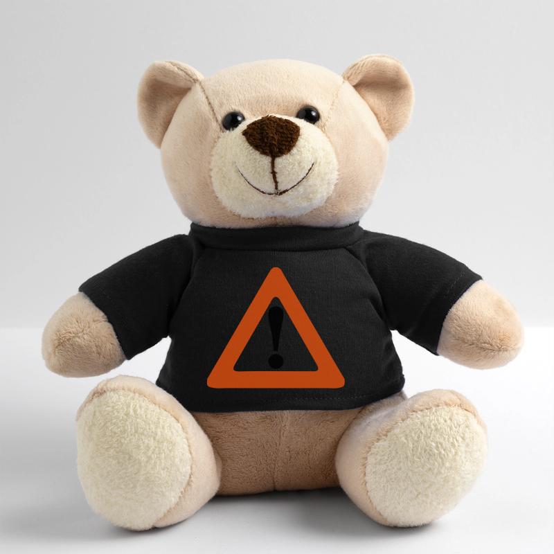 danger panel icon exclamation triangle Teddy Bear