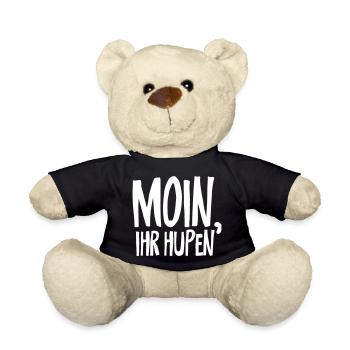 moin ihr hupen - Teddy - Schwarz - Vorne