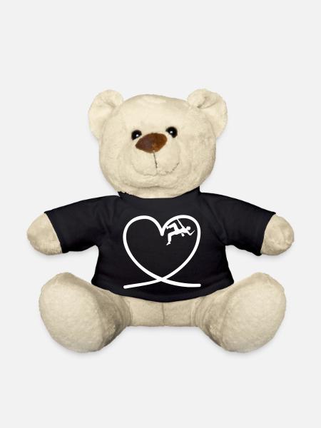 I love climbing - Teddy - Schwarz