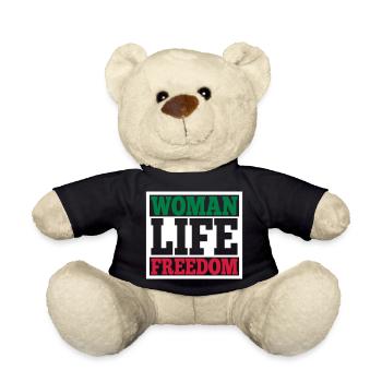 Femmes liberté de vie iran - Nounours - noir - Devant